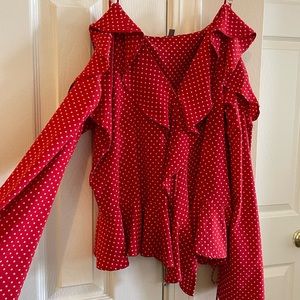 Red Polka Dot Shirt